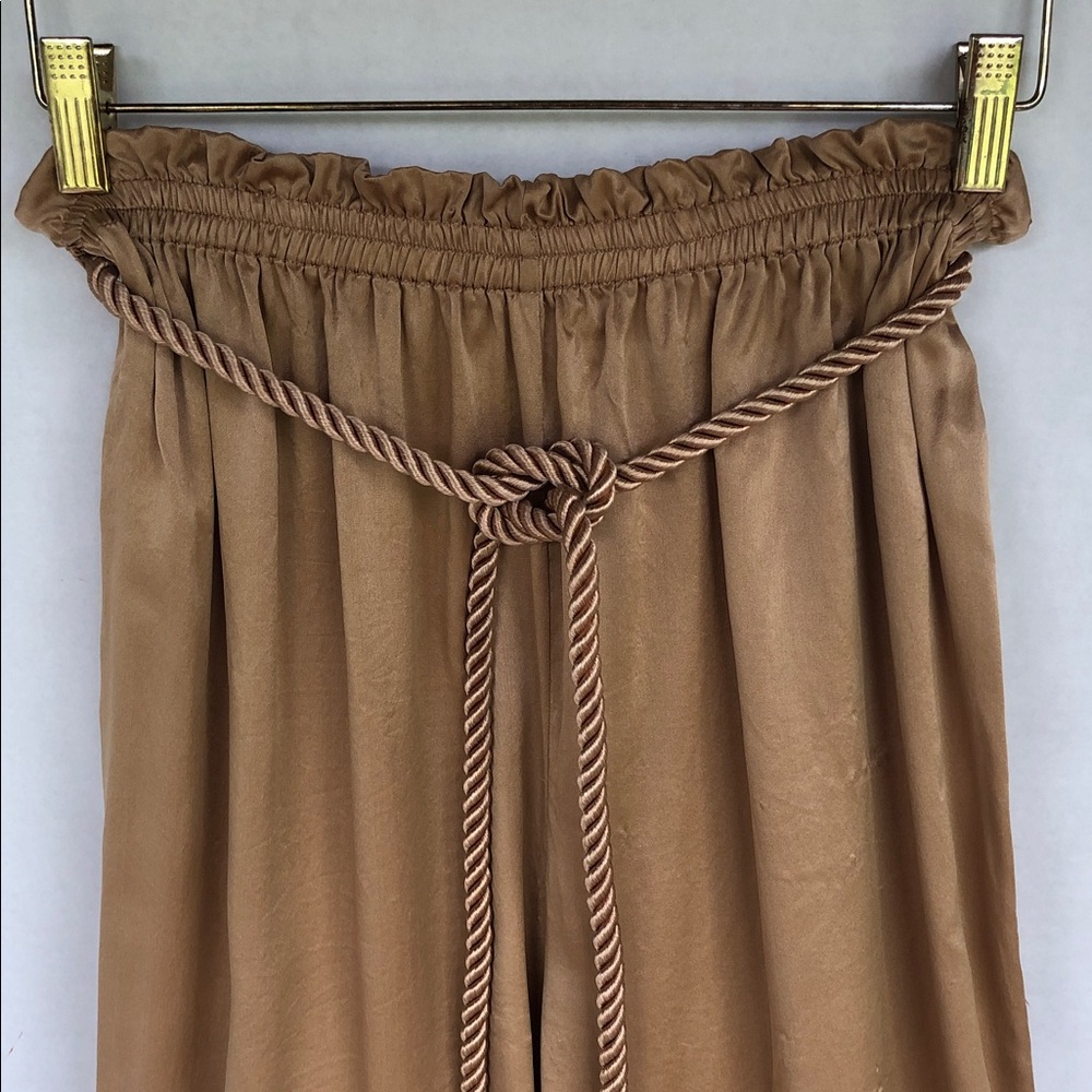 Victoria’s Secret Vintage Glam Silk Pajamas Rope Tie Belt Old Hollywood Size S - Picture 8 of 13